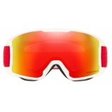 Oakley - Line Miner™ Youth - Prizm Snow Torch Iridium - Redline - Maschera da Sci - Snow Goggles - Oakley Eyewear