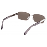 Swarovski - Swarovski Rectangular Sunglasses - Silver - Sunglasses - Swarovski Eyewear