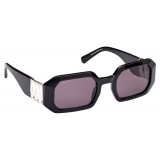 Swarovski - Swarovski Octagon Sunglasses - Black - Sunglasses - Swarovski Eyewear