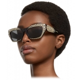 Swarovski - Occhiali da Sole Cat-Eye Swarovski - Nero - Occhiali da Sole - Swarovski Eyewear