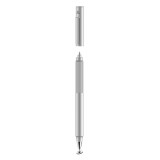 Adonit - Adonit Switch Ink 2-in-1 Stylus Pen for iPad, iPhone, Android - Silver - Touch Pen - Classic
