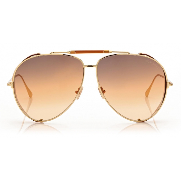 Tom Ford - Jack Sunglasses - Pilot Sunglasses - Gold - FT0900 - Sunglasses - Tom Ford Eyewear