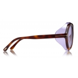 Tom Ford - Neughman Sunglasses - Navigator Sunglasses - Blonde Havana - FT0882 - Sunglasses - Tom Ford Eyewear