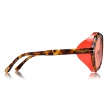 Tom Ford - Neughman Sunglasses - Occhiali da Sole Navigatore - Rosso - FT0882 - Occhiali da Sole - Tom Ford Eyewear