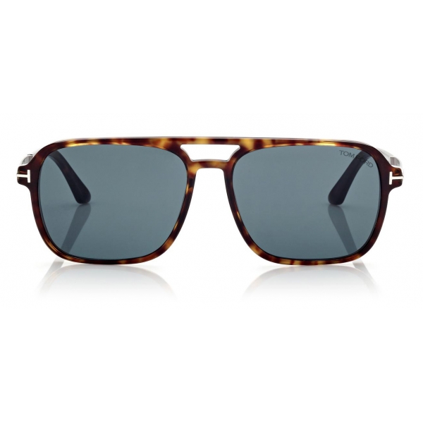Tom Ford - Crosby Sunglasses - Occhiali da Sole Squadrati - Havana - FT0910 - Occhiali da Sole - Tom Ford Eyewear