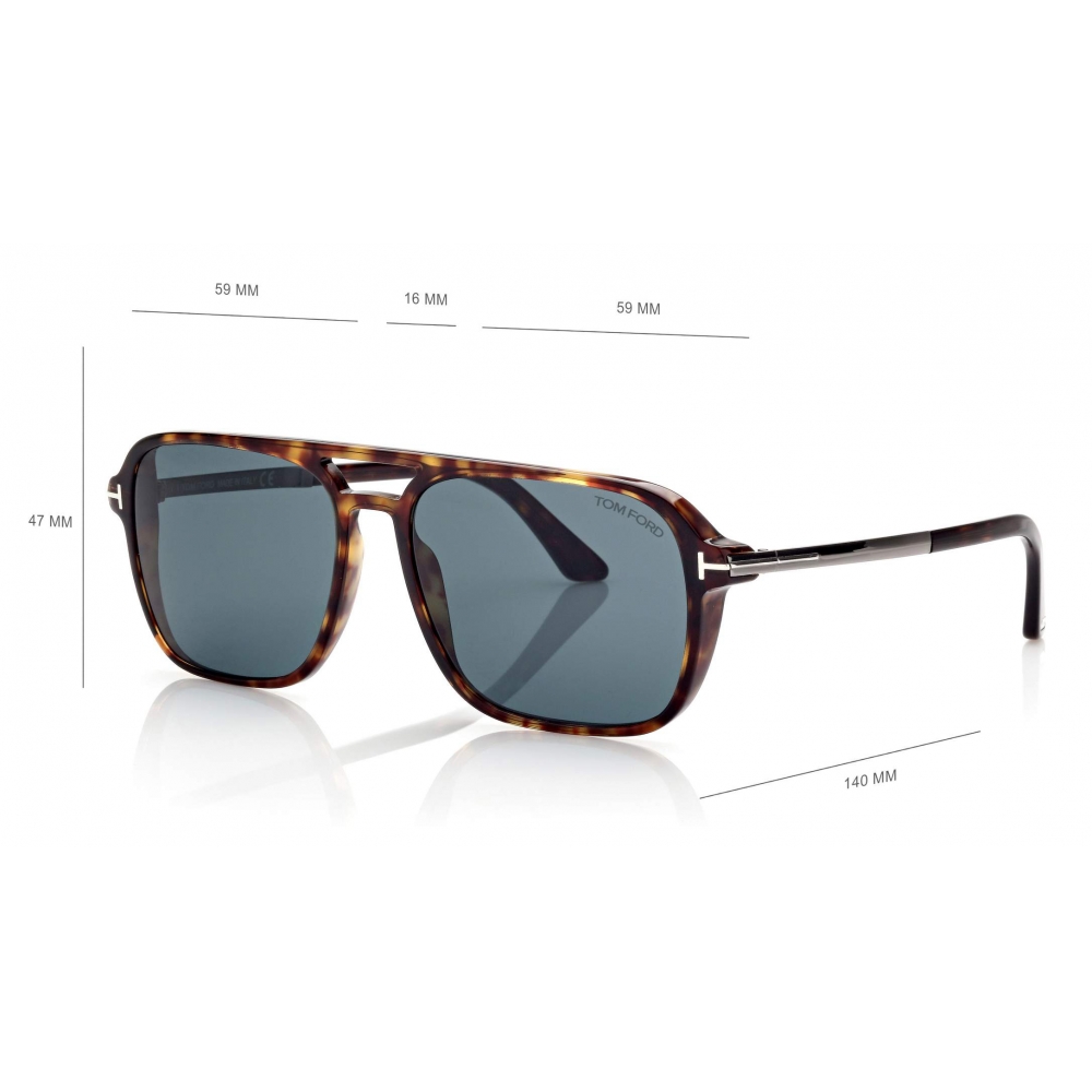 Tom Ford - Crosby Sunglasses - Square Sunglasses - Havana - FT0910 ...