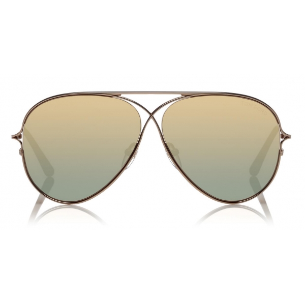 Tom Ford - Stephenson Sunglasses - Occhiali da Sole Squadrati - Nero Opaco - FT0775-P - Occhiali da Sole - Tom Ford Eyewear