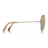 Tom Ford - Stephenson Sunglasses - Occhiali da Sole Squadrati - Nero Opaco - FT0775-P - Occhiali da Sole - Tom Ford Eyewear