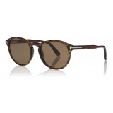 Tom Ford - Dante Sunglasses - Round Sunglasses - Vintage Havana - FT0834 - Sunglasses - Tom Ford Eyewear