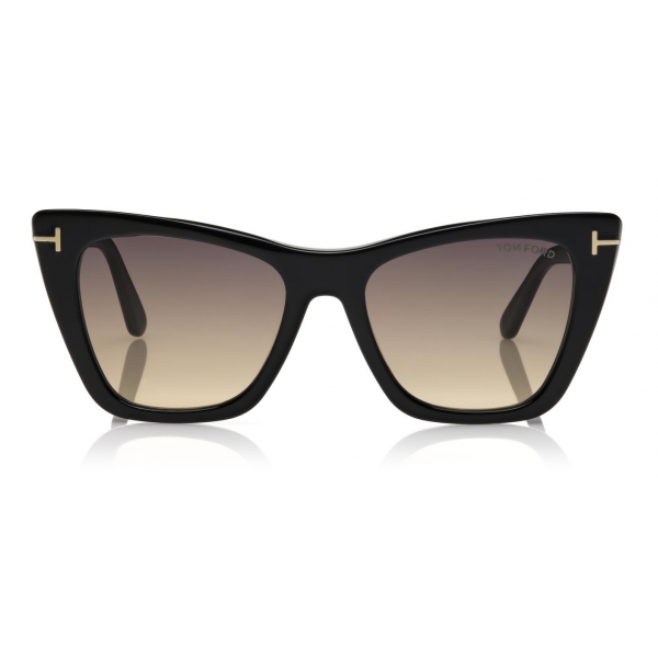 Tom Ford - Poppy Sunglasses - Cat-Eye Sunglasses - Black - FT0846 - Sunglasses - Tom Ford Eyewear
