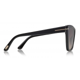 Tom Ford - Poppy Sunglasses - Cat-Eye Sunglasses - Black - FT0846 - Sunglasses - Tom Ford Eyewear