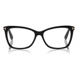 Tom Ford - Thin Butterfly Optical Glasses - Occhiali da Vista Squadrati - Nero - FT5514 - Occhiali da Vista - Tom Ford Eyewear