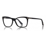 Tom Ford - Thin Butterfly Optical Glasses - Occhiali da Vista Squadrati - Nero - FT5514 - Occhiali da Vista - Tom Ford Eyewear