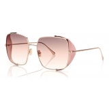 Tom Ford - Toby Sunglasses - Pilot Sunglasses - Rose Gold - FT0901 - Sunglasses - Tom Ford Eyewear