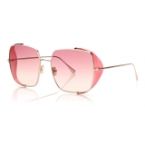 Tom Ford - Toby Sunglasses - Pilot Sunglasses - Pink - FT0901 - Sunglasses - Tom Ford Eyewear