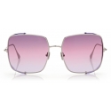 Tom Ford - Toby Sunglasses - Pilot Sunglasses - Silver Pink - FT0901 - Sunglasses - Tom Ford Eyewear