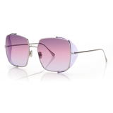 Tom Ford - Toby Sunglasses - Occhiali da Sole Pilota - Argento Rosa - FT0901 - Occhiali da Sole - Tom Ford Eyewear