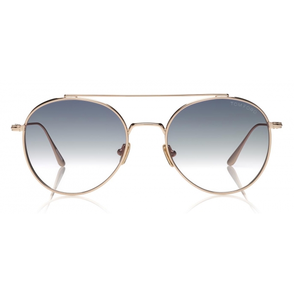 Tom Ford - Toby Sunglasses - Pilot Sunglasses - Gold - FT0901 - Sunglasses - Tom Ford Eyewear