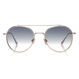 Tom Ford - Declan Sunglasses - Occhiali da Sole Rotondi - Oro - FT0826 - Occhiali da Sole - Tom Ford Eyewear
