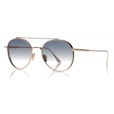 Tom Ford - Declan Sunglasses - Occhiali da Sole Rotondi - Oro - FT0826 - Occhiali da Sole - Tom Ford Eyewear