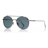 Tom Ford - Declan Sunglasses - Round Sunglasses - Ruthenium Black - FT0826 - Sunglasses - Tom Ford Eyewear