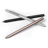 Adonit - Adonit Dash 3 Precision Stylus Pen for iPad, iPhone, Samsung, Android and Touchscreens - Silver - Touch Pen - Classic