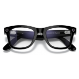 Ray-Ban - RW4002 601/SB 50-22 - Ray-Ban Stories Wayfarer - Black - Clear Blue Light Filter Lenses - Sunglass - Ray-Ban Eyewear