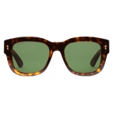 Gucci - Occhiale da Sole Rettangolare - Tartaruga Marrone - Gucci Eyewear