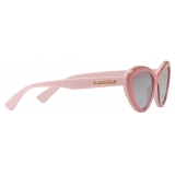 Gucci - Cat Eye Frame Sunglasses - Pink Grey - Gucci Eyewear