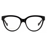Gucci - Occhiale da Vista Squadrata - Nero - Gucci Eyewear