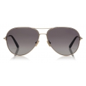 Tom Ford - Clark Sunglasses - Occhiali da Sole Aviatore - Oro Rosa Verde - FT0823 - Occhiali da Sole - Tom Ford Eyewear