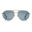 Tom Ford - Gio Sunglasses - Pilot Sunglasses - Rose Gold Blue - FT0772 - Sunglasses - Tom Ford Eyewear