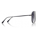 Tom Ford - Charles Sunglasses - Pilot Sunglasses - Black - FT0853 - Sunglasses - Tom Ford Eyewear