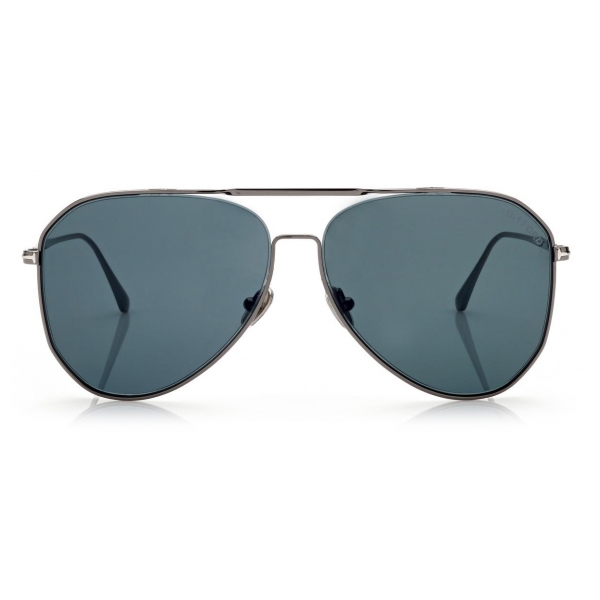 Tom Ford - Charles Sunglasses - Pilot Sunglasses - Ruthenium Black ...