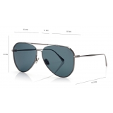 Tom Ford - Charles Sunglasses - Pilot Sunglasses - Ruthenium Black - FT0853 - Sunglasses - Tom Ford Eyewear
