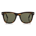 Tom Ford - Brooklyn Sunglasses - Occhiali da Sole Squadrati - Havana Classico - FT0833 - Occhiali da Sole - Tom Ford Eyewear