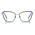 Tom Ford - - Cat-Eye Optical Glasses - Black - FT5740-B - Optical Glasses - Tom Ford Eyewear