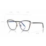 Tom Ford - - Cat-Eye Optical Glasses - Black - FT5740-B - Optical Glasses - Tom Ford Eyewear