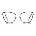 Tom Ford - Occhiali da Vista Cat-Eye - Marrone - FT5740-B - Occhiali da Vista - Tom Ford Eyewear