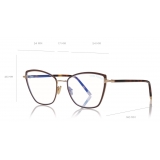 Tom Ford - Cat-Eye Optical Glasses - Brown - FT5740-B - Optical Glasses - Tom Ford Eyewear