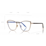 Tom Ford - Cat-Eye Optical Glasses - Grey - FT5740-B - Optical Glasses - Tom Ford Eyewear