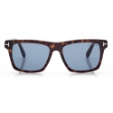 Tom Ford - Buckley Sunglasses - Occhiali da Sole Squadrati - Havana - FT0906 - Occhiali da Sole - Tom Ford Eyewear