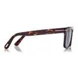 Tom Ford - Buckley Sunglasses - Occhiali da Sole Squadrati - Havana - FT0906 - Occhiali da Sole - Tom Ford Eyewear