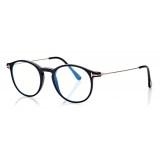 Tom Ford - Round Optical Glasses - Black - FT5759-B - Optical Glasses - Tom Ford Eyewear