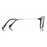 Tom Ford - Round Optical Glasses - Black - FT5759-B - Optical Glasses - Tom Ford Eyewear