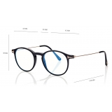 Tom Ford - Round Optical Glasses - Black - FT5759-B - Optical Glasses - Tom Ford Eyewear