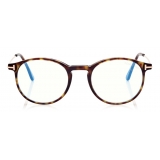 Tom Ford - Round Optical Glasses - Black - FT5759-B - Optical Glasses - Tom Ford Eyewear