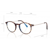 Tom Ford - Round Optical Glasses - Black - FT5759-B - Optical Glasses - Tom Ford Eyewear