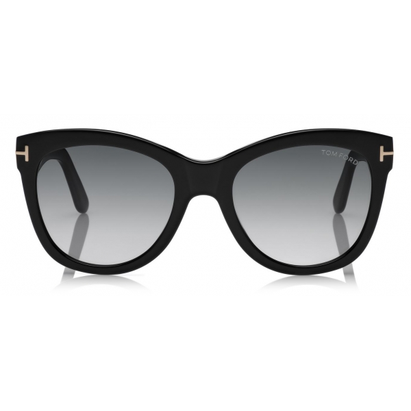 Tom Ford - Wallace Sunglasses - Occhiali da Sole Cat Eye - Nero - FT0870 - Occhiali da Sole - Tom Ford Eyewear