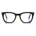 Tom Ford - Occhiali da Vista Squadrati - Nero - FT5736-B - Occhiali da Vista - Tom Ford Eyewear